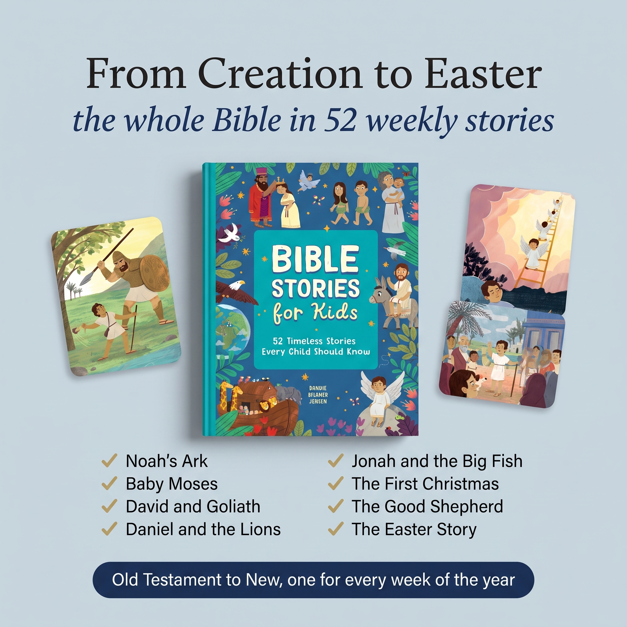 52 Bible stories for kids
