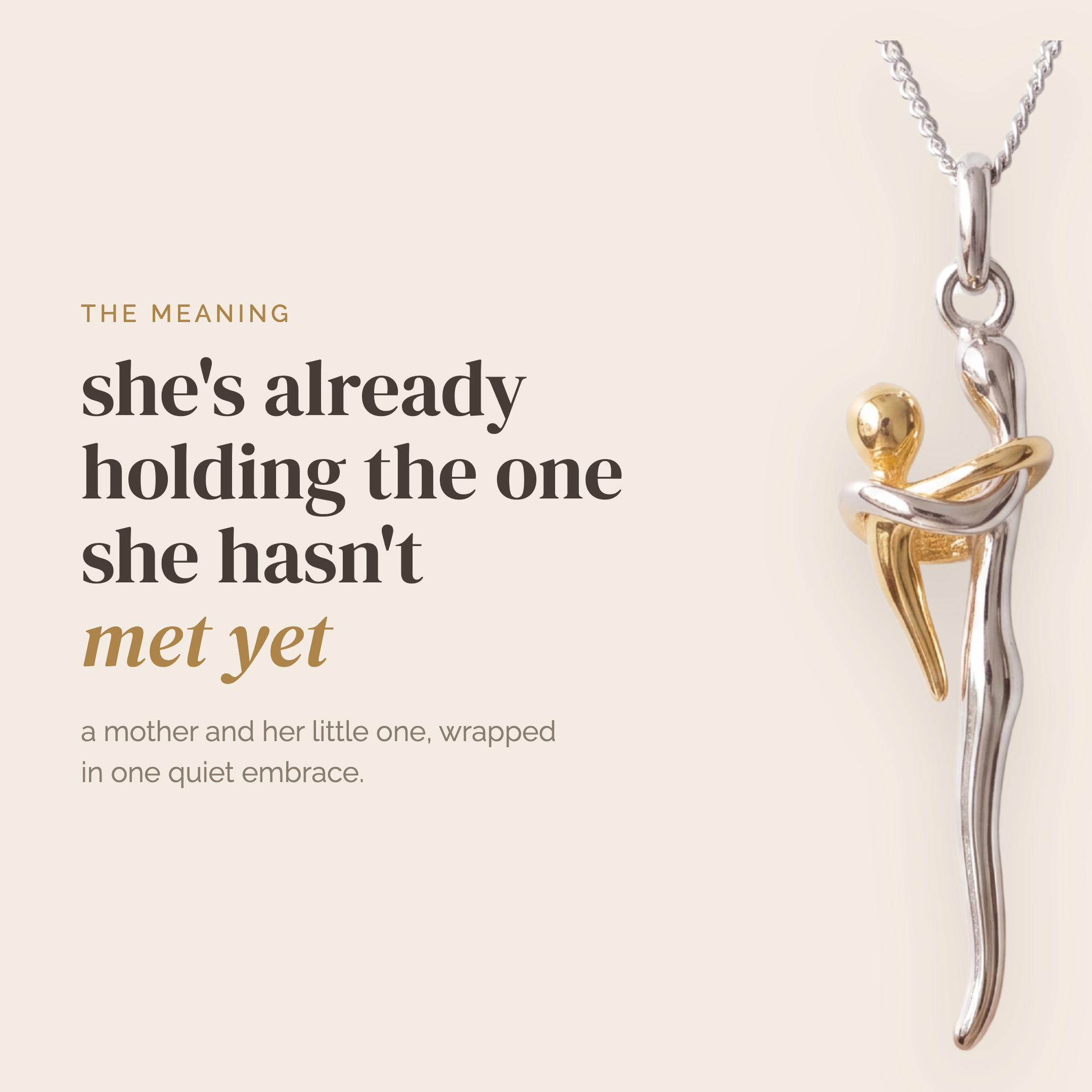 Embrace - Motherhood necklace